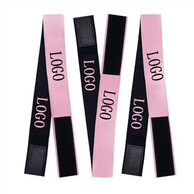 Parykk Elastisk hårbånd Rosa/svart